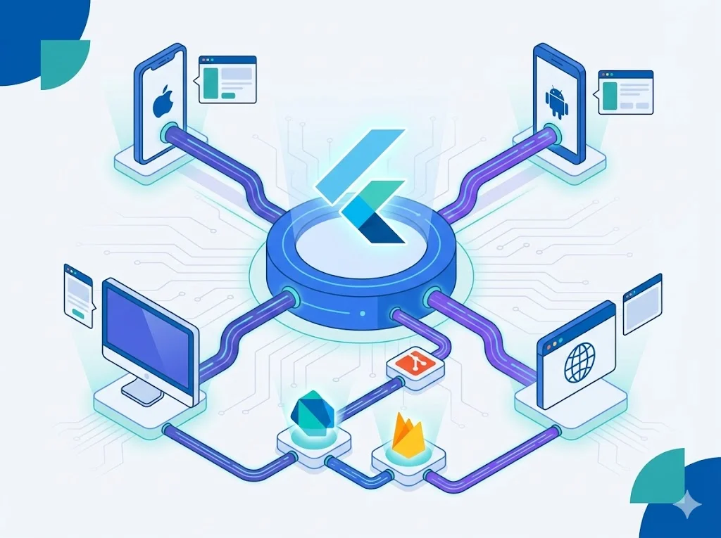 Flutter Cross-Platform App Development