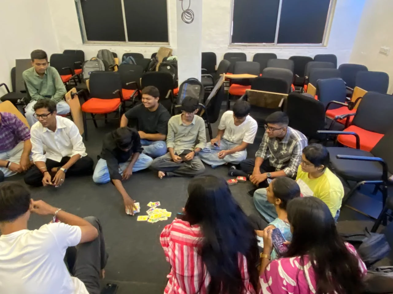 Student Group Activity at ExtraBits Academy in Surat